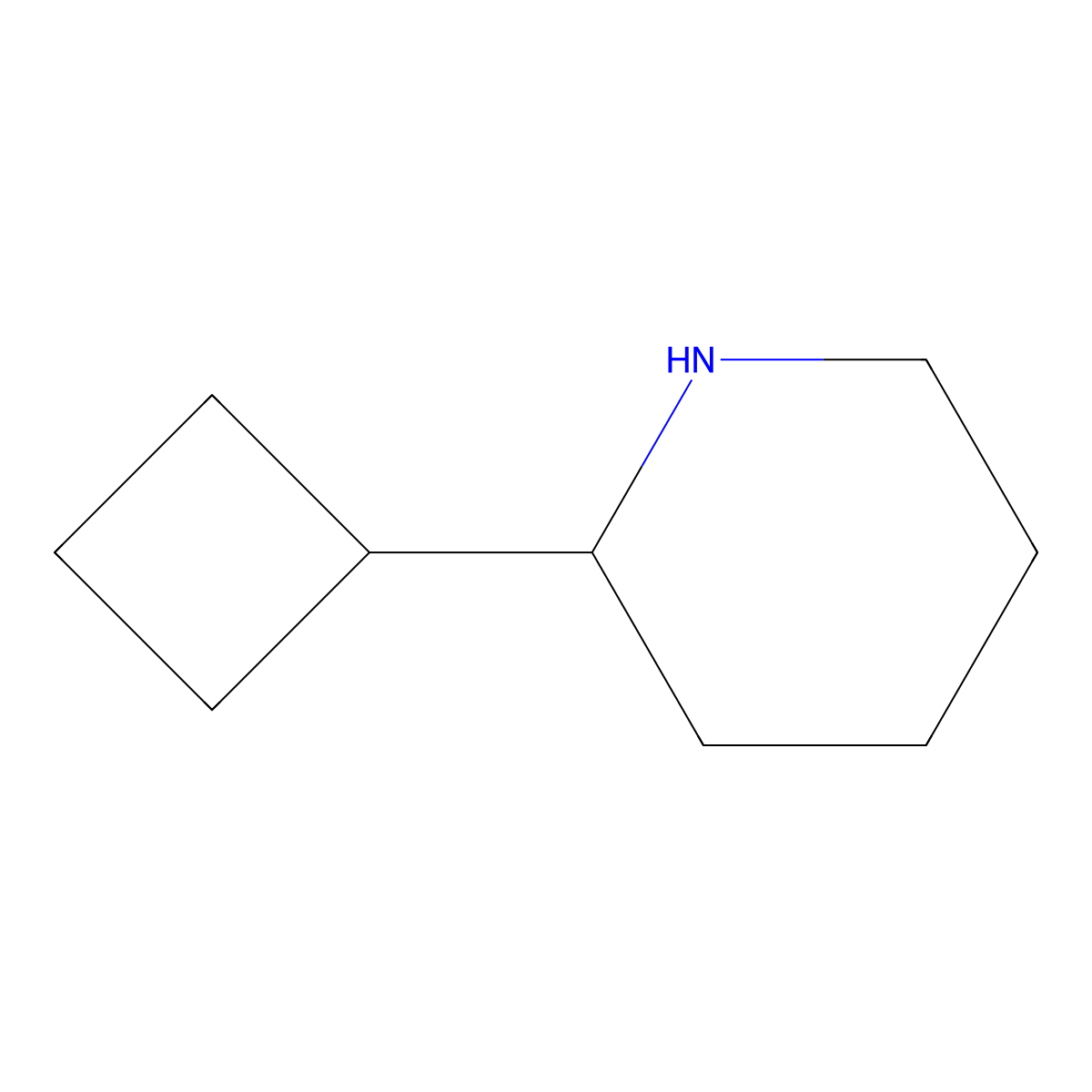 2-Cyclobutylpiperidine molecular structure, CAS 526183-12-0