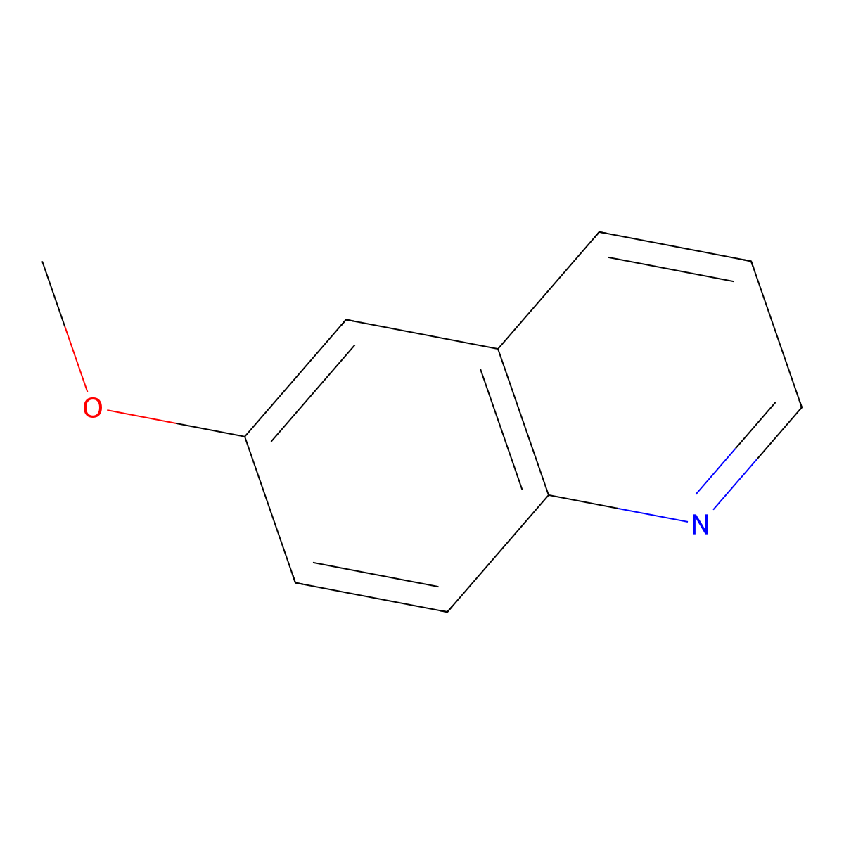 6-Methoxyquinoline molecular structure, CAS 5263-87-6
