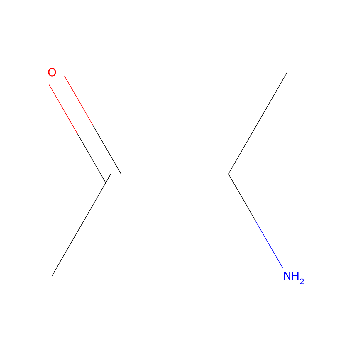 3-Amino-2-butanone molecular structure, CAS 52648-79-0