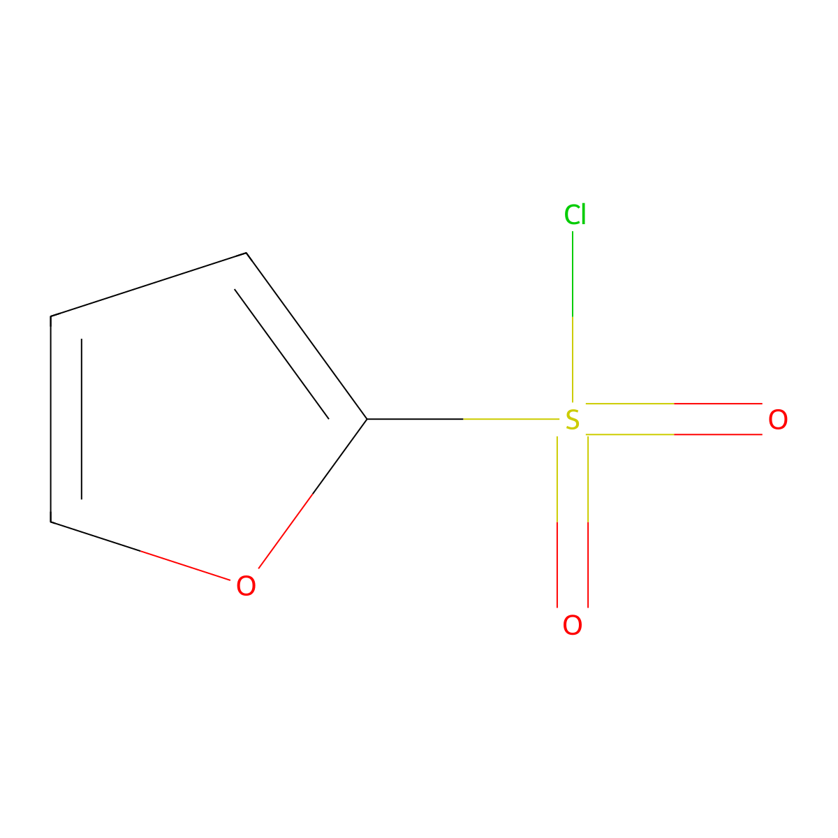 Furan-2-sulfonyl Chloride molecular structure, CAS 52665-48-2