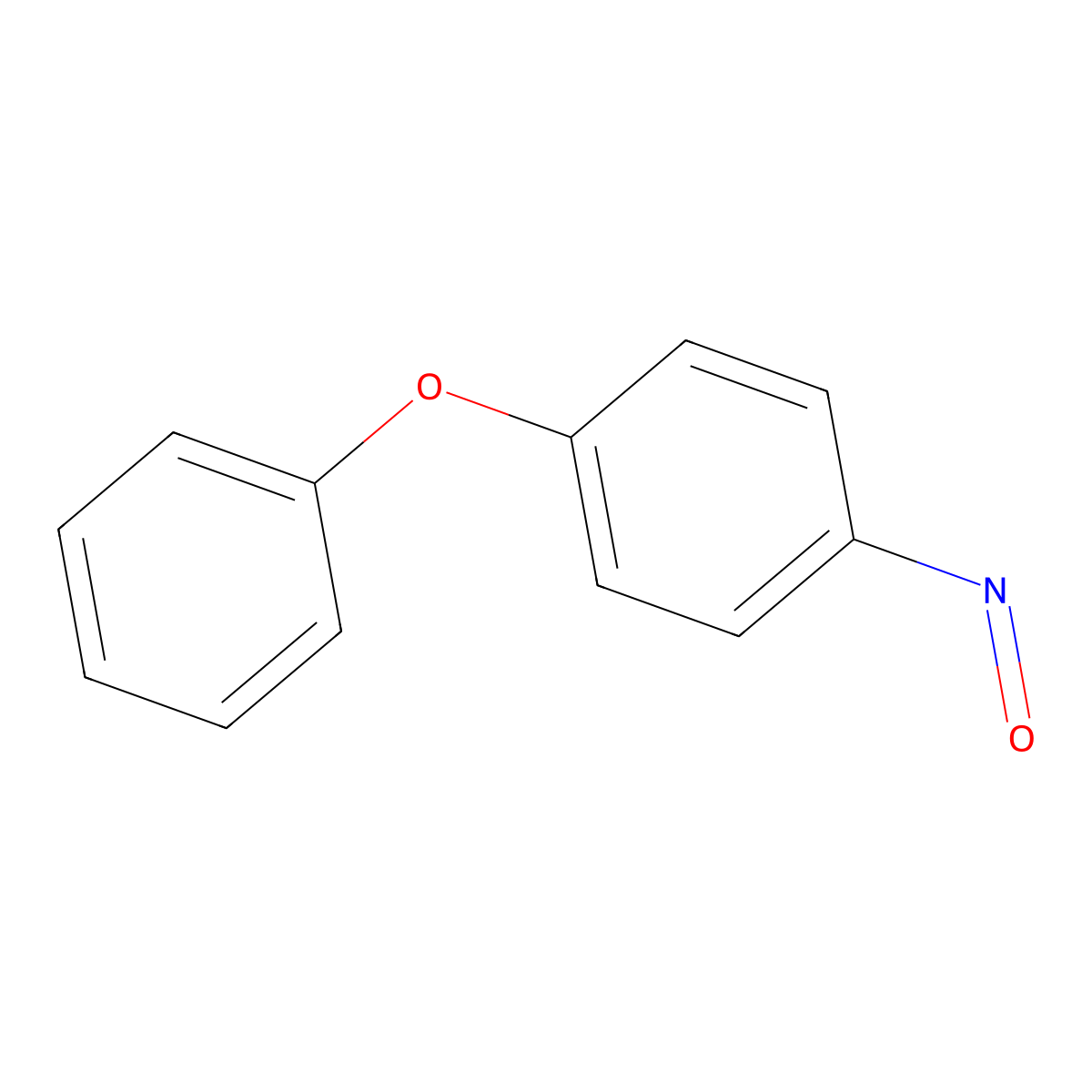 1-Nitroso-4-phenoxybenzene molecular structure, CAS 52671-42-8