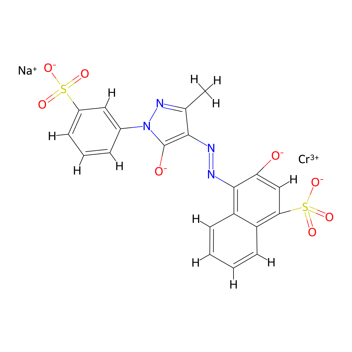 Acid Red 186 molecular structure, CAS 52677-44-8