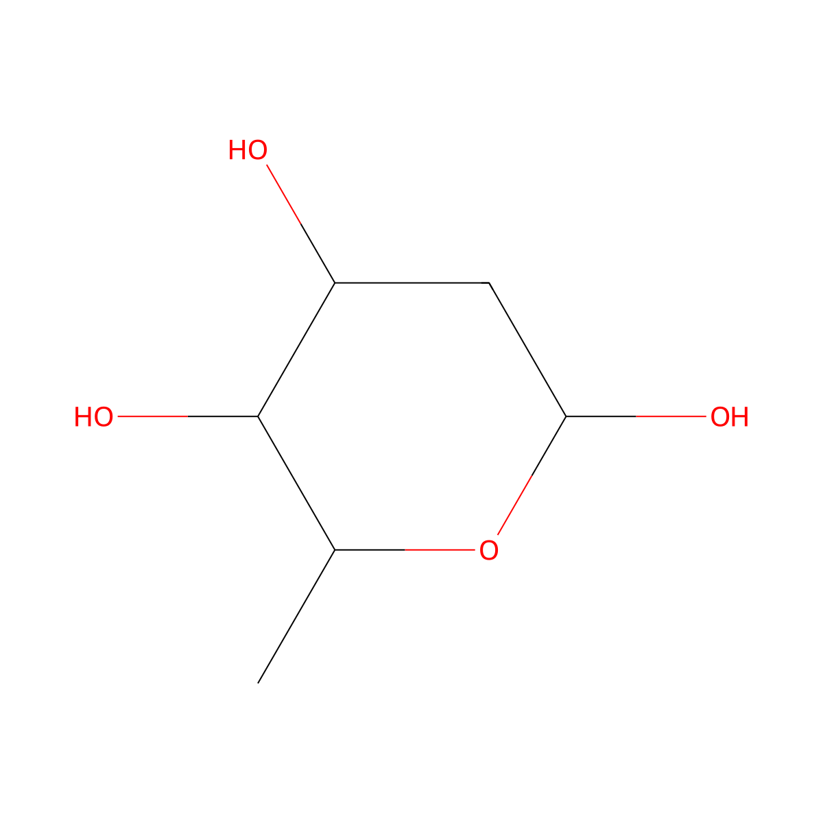 D-Digitoxose molecular structure, CAS 527-52-6