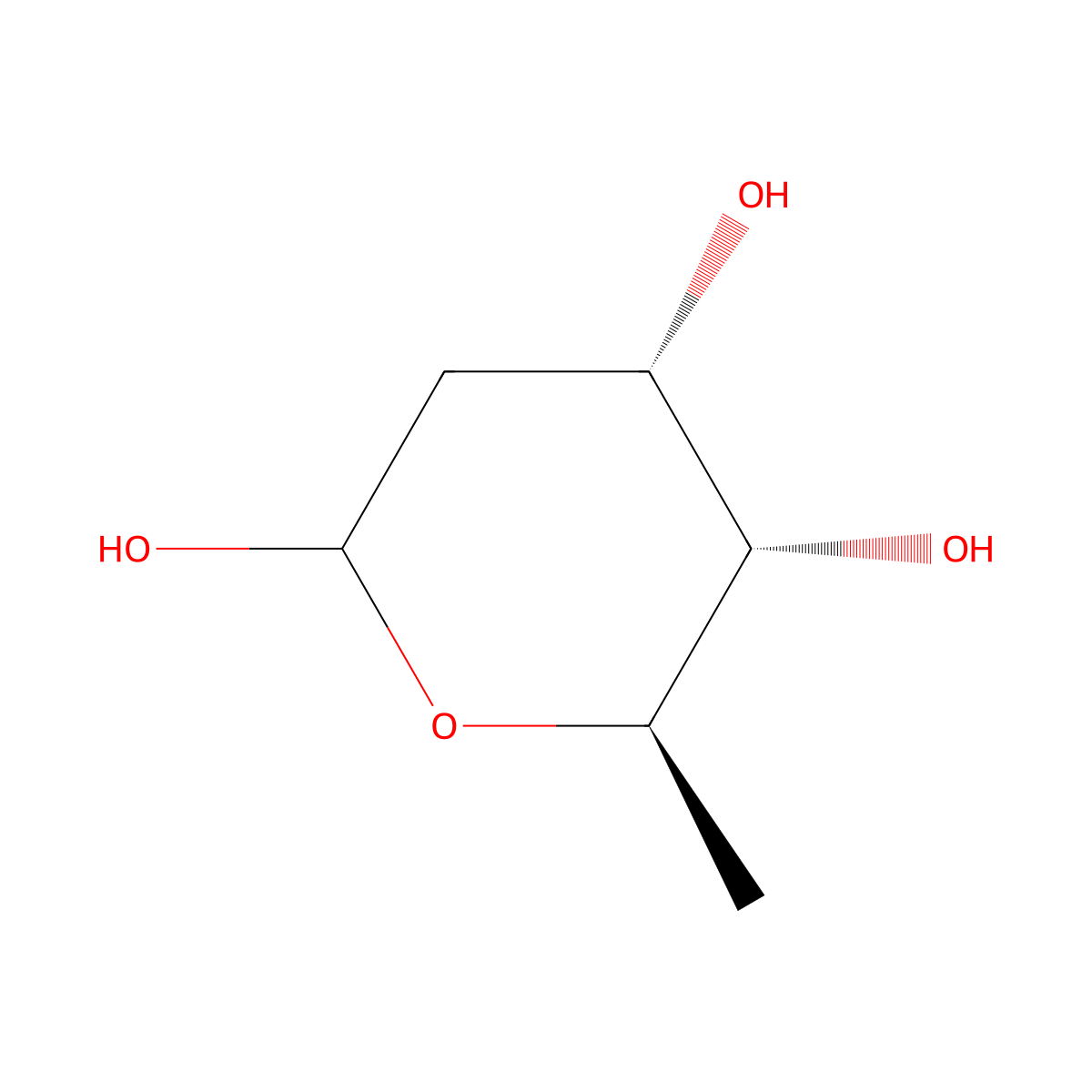 D-Digitoxose molecular structure, CAS 527-52-6