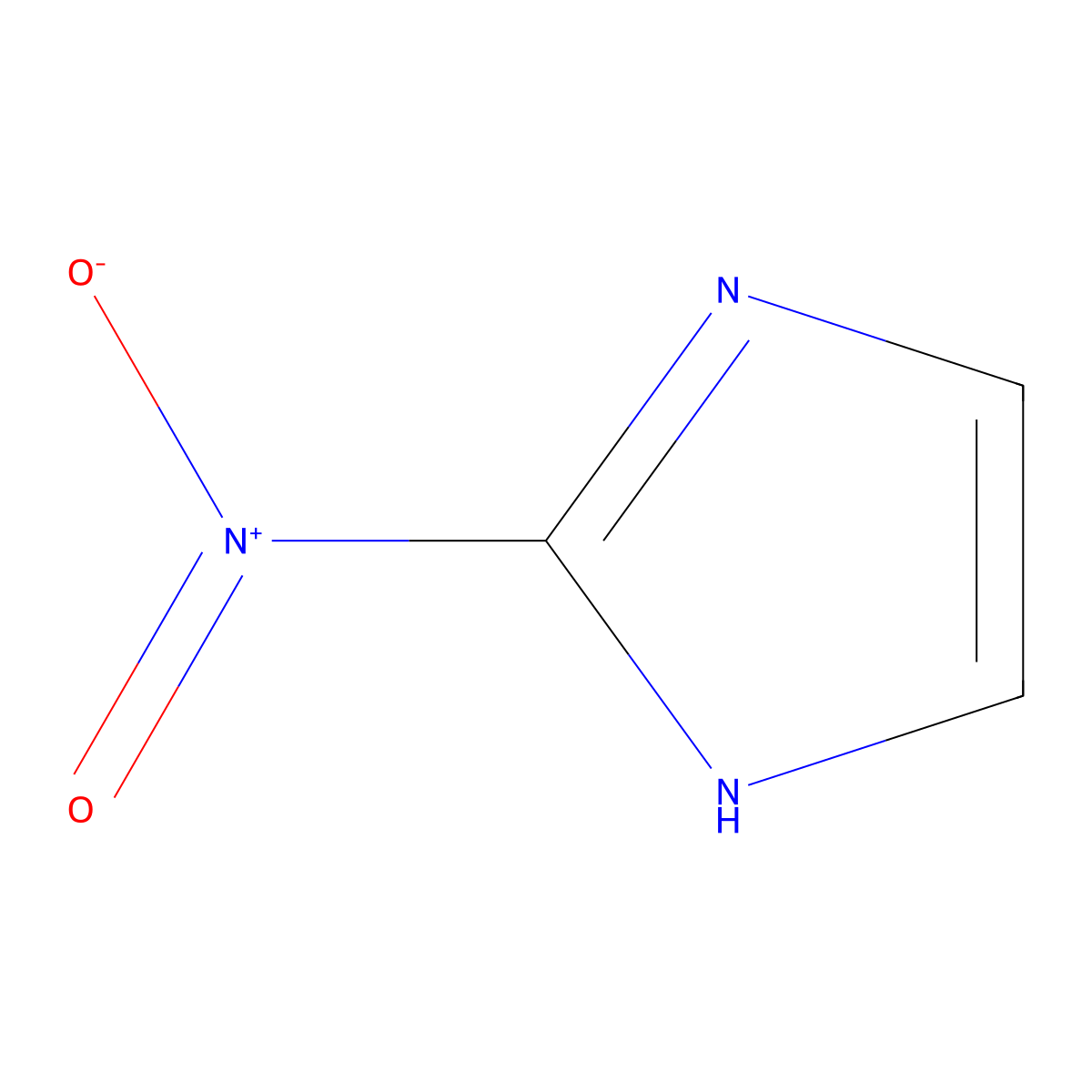 2-Nitroimidazole molecular structure, CAS 527-73-1