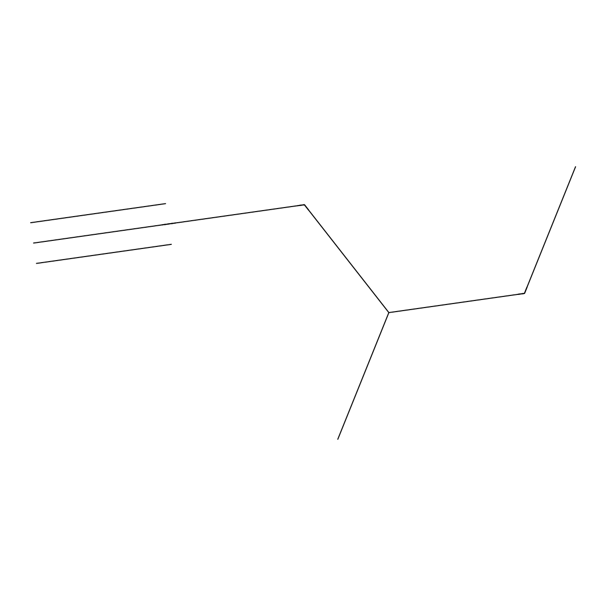 1-Hexyne, 4-methyl molecular structure, CAS 52713-81-2