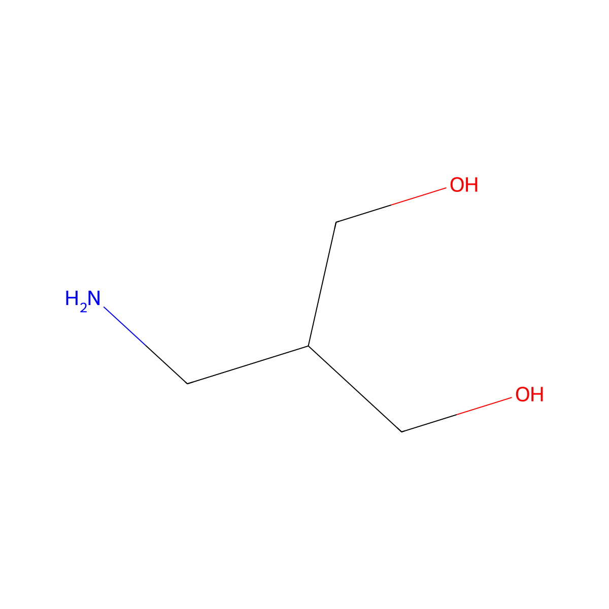 2-Aminomethyl-1,3-propanediol molecular structure, CAS 52722-52-8