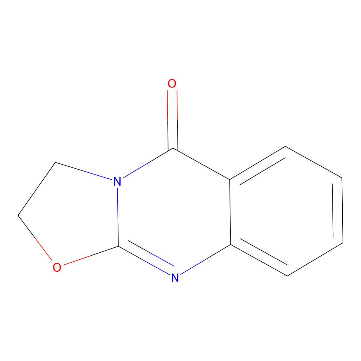 2,3-Dihydro-5H-oxazolo[2,3-b]quinazolin-5-one molecular structure, CAS 52727-44-3