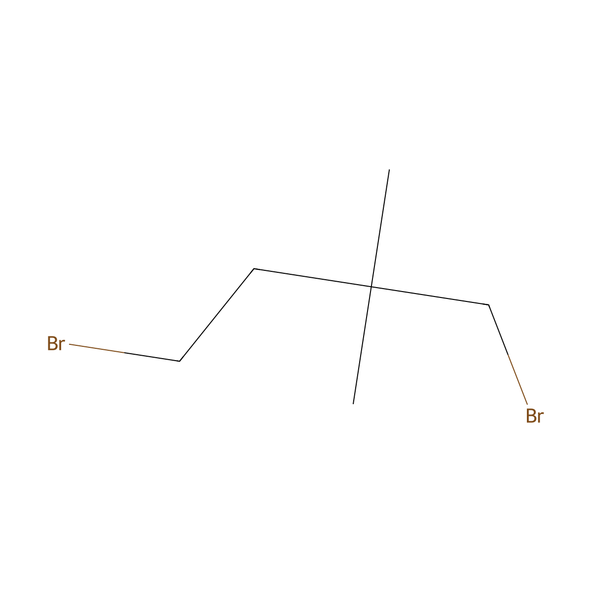 1,4-Dibromo-2,2-dimethylbutane molecular structure, CAS 52750-57-9