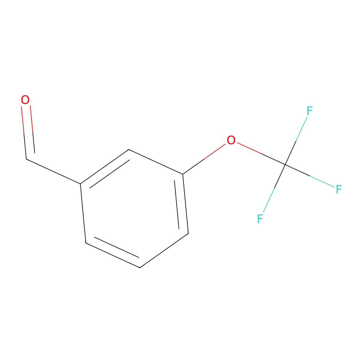 3-(Trifluoromethoxy)benzaldehyde molecular structure, CAS 52771-21-8