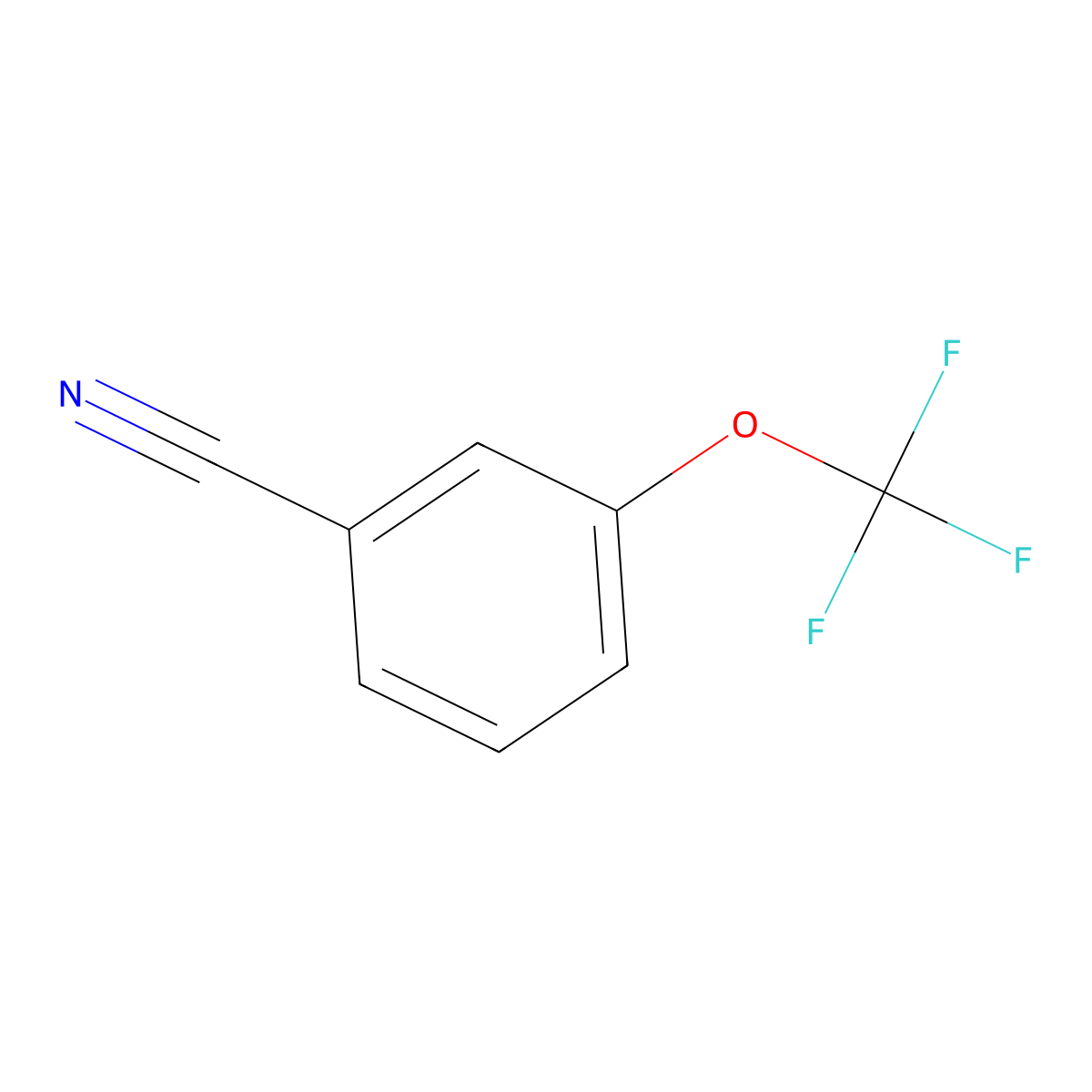 3-(Trifluoromethoxy)benzonitrile molecular structure, CAS 52771-22-9