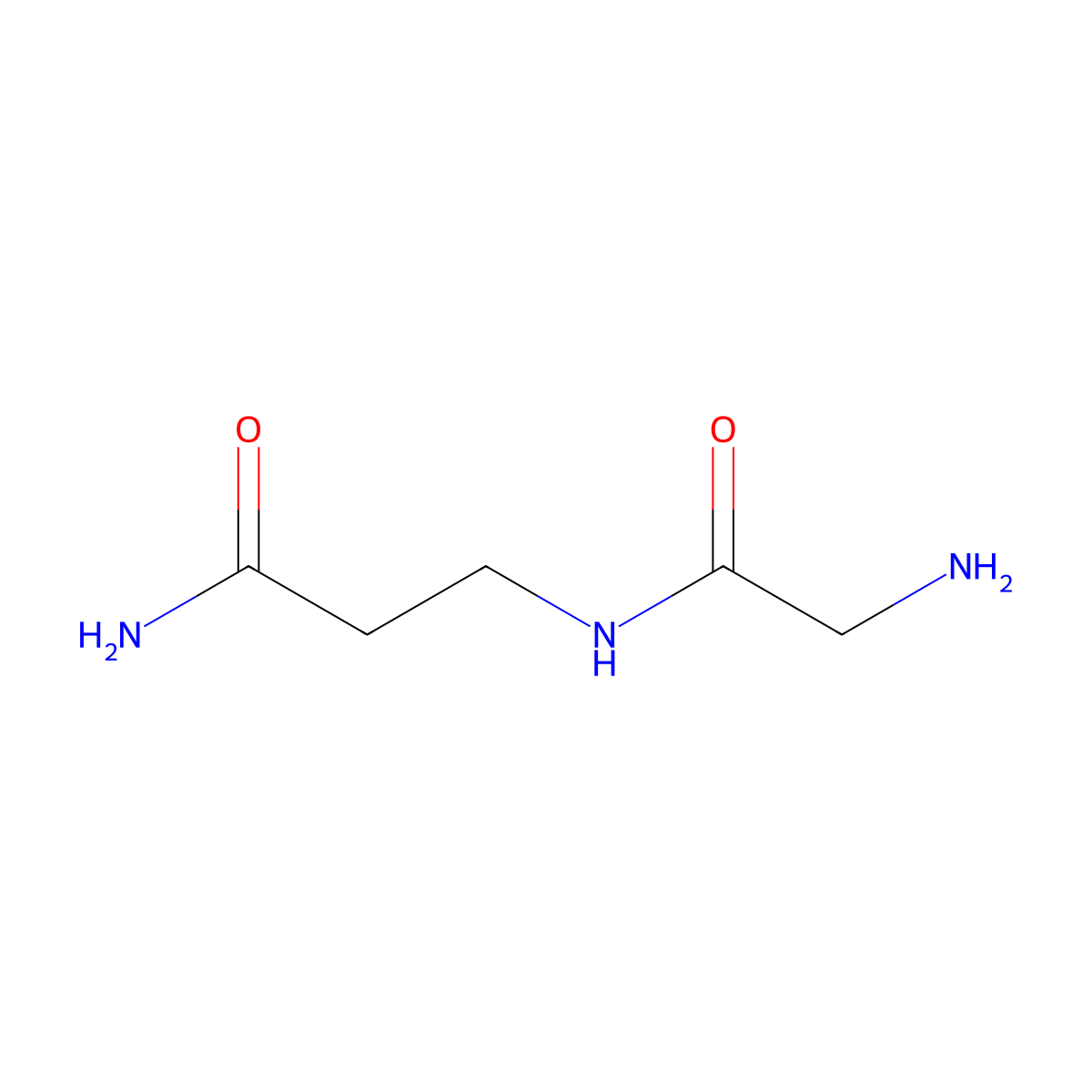beta-aLaninamide, glycyl- molecular structure, CAS 52773-73-6