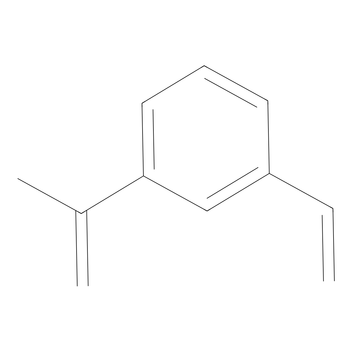 3-Vinyl-alpha-methylstyrene molecular structure, CAS 52780-24-2