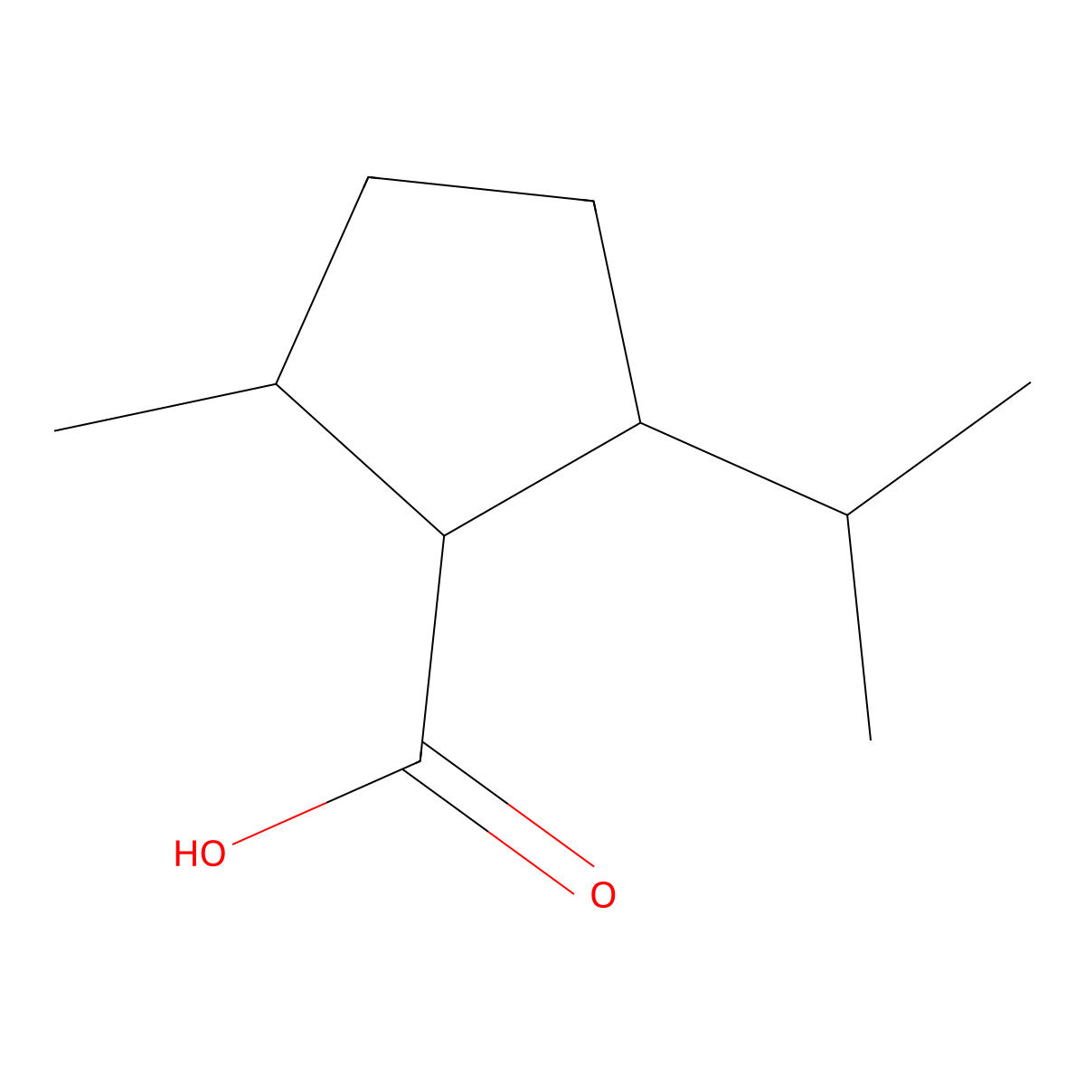 Puleganic acid molecular structure, CAS 528-23-4