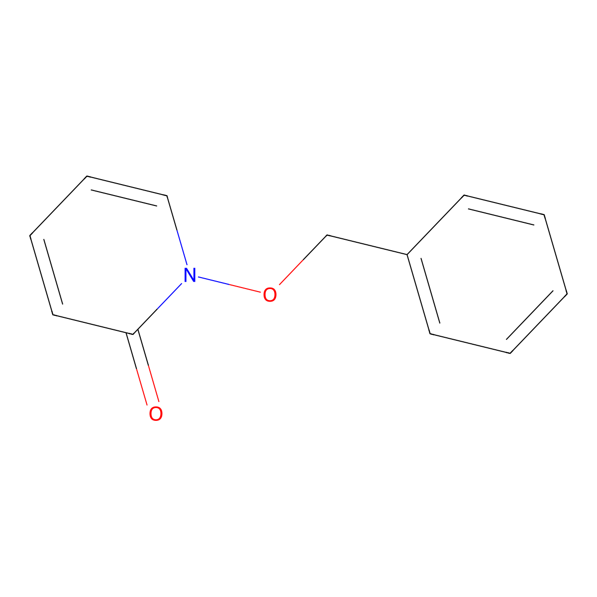 1-(benzyloxy)pyridin-2(1H)-one molecular structure, CAS 5280-02-4