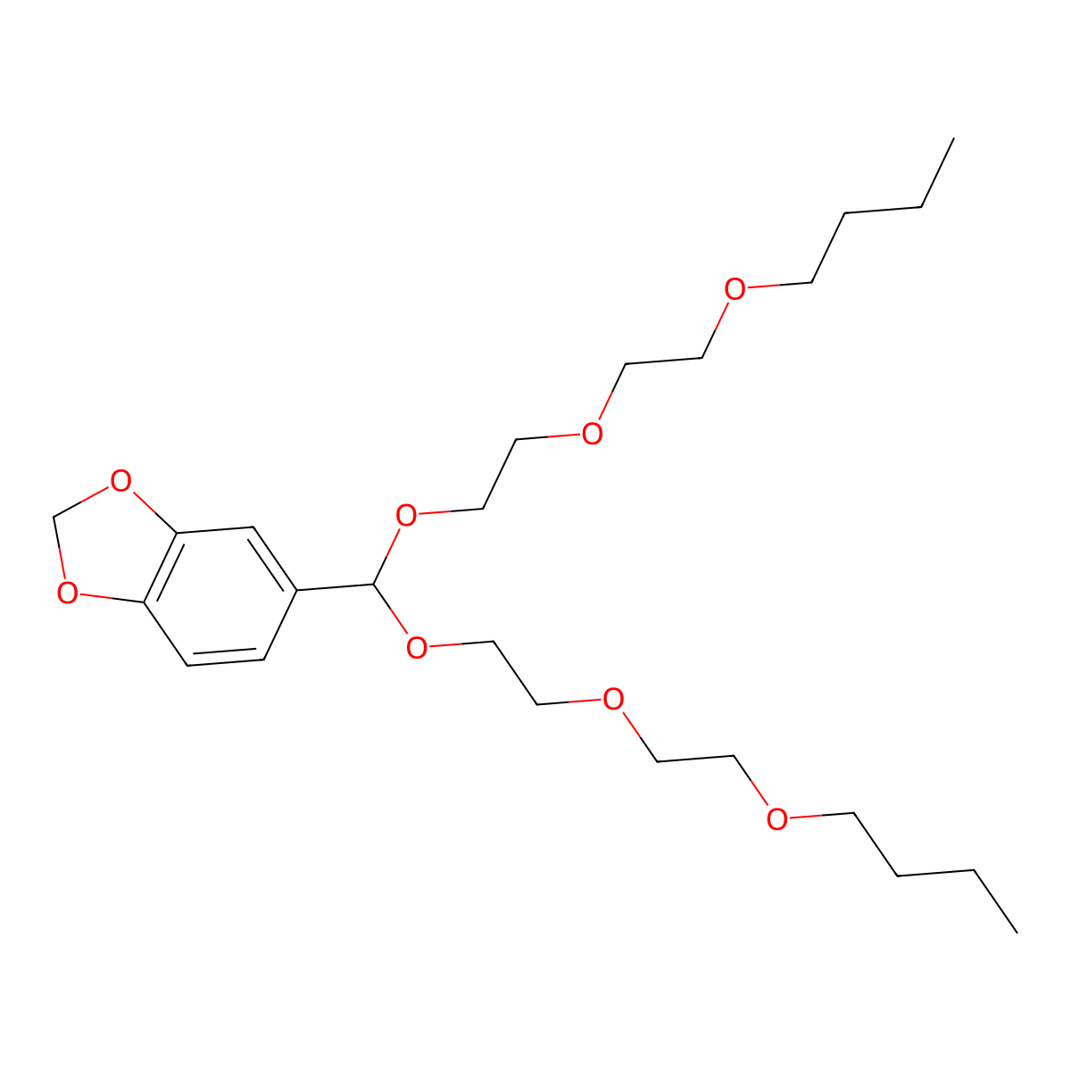 Piprotal molecular structure, CAS 5281-13-0
