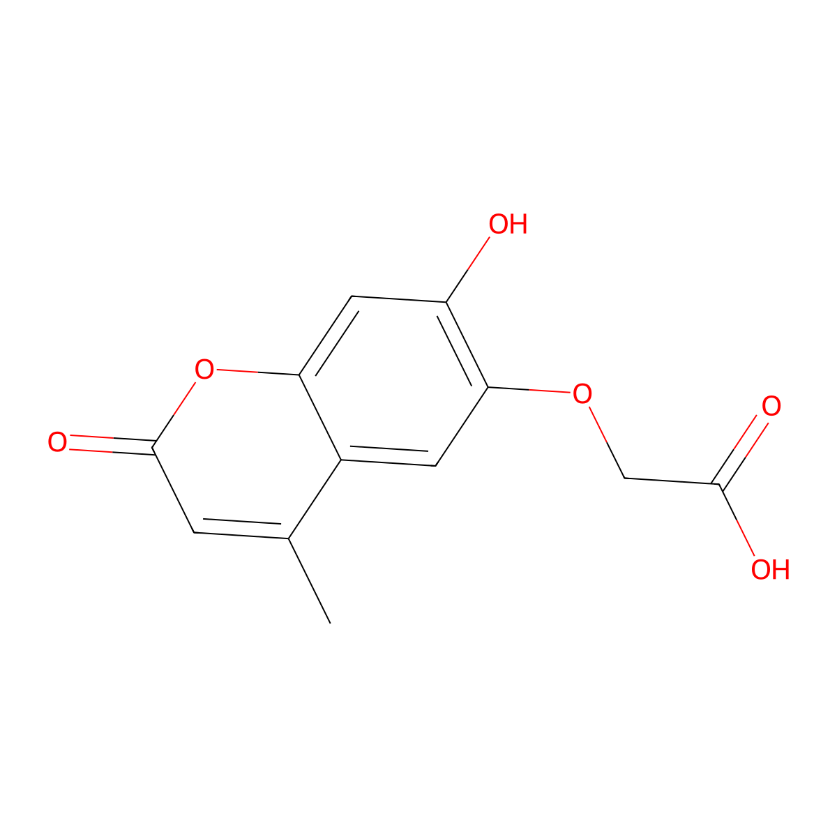Metesculetol molecular structure, CAS 52814-39-8