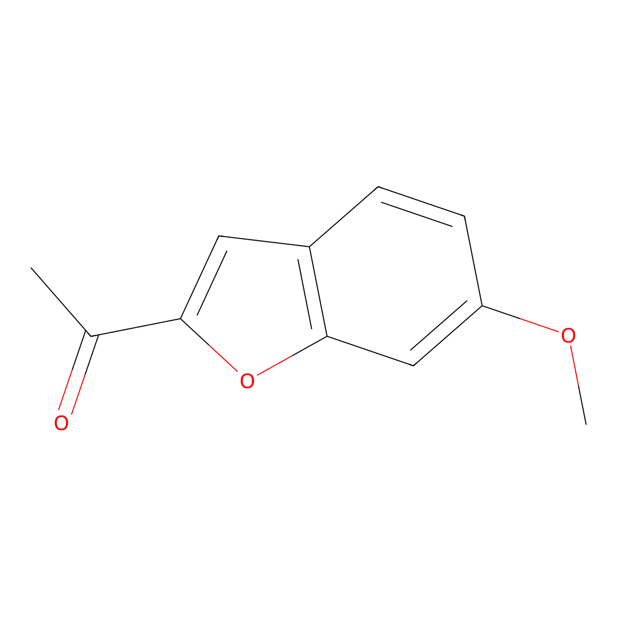 1-(6-Methoxy-2-benzofuranyl)ethanone molecular structure, CAS 52814-92-3