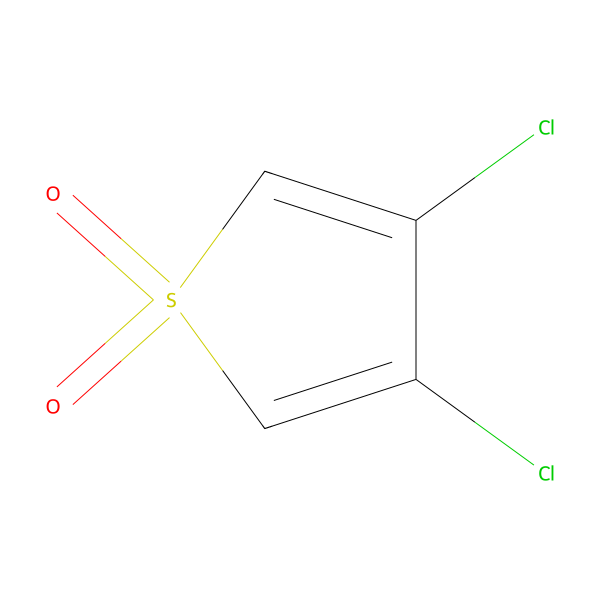 3,4-Dichlorothiophene 1,1-Dioxide molecular structure, CAS 52819-14-4