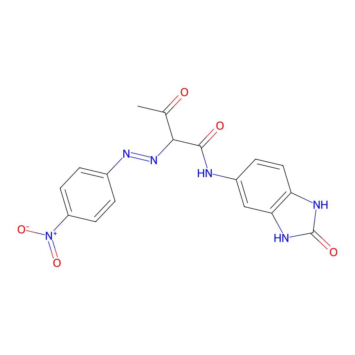 Pigment Orange 62 molecular structure, CAS 52846-56-7