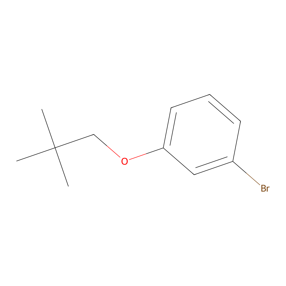 1-Bromo-3-(neopentyloxy)benzene molecular structure, CAS 528528-63-4