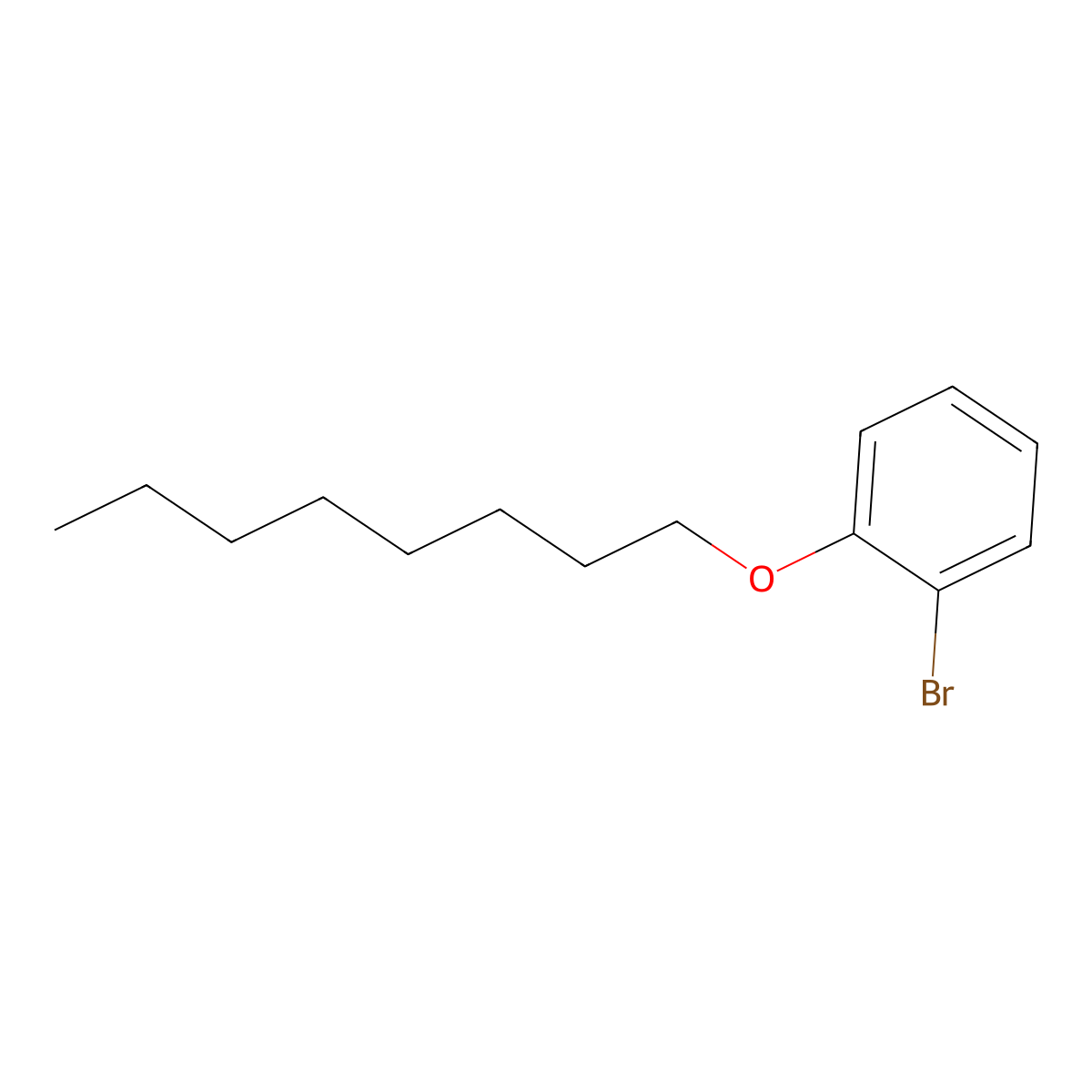 1-Bromo-2-(octyloxy)benzene molecular structure, CAS 528598-05-2