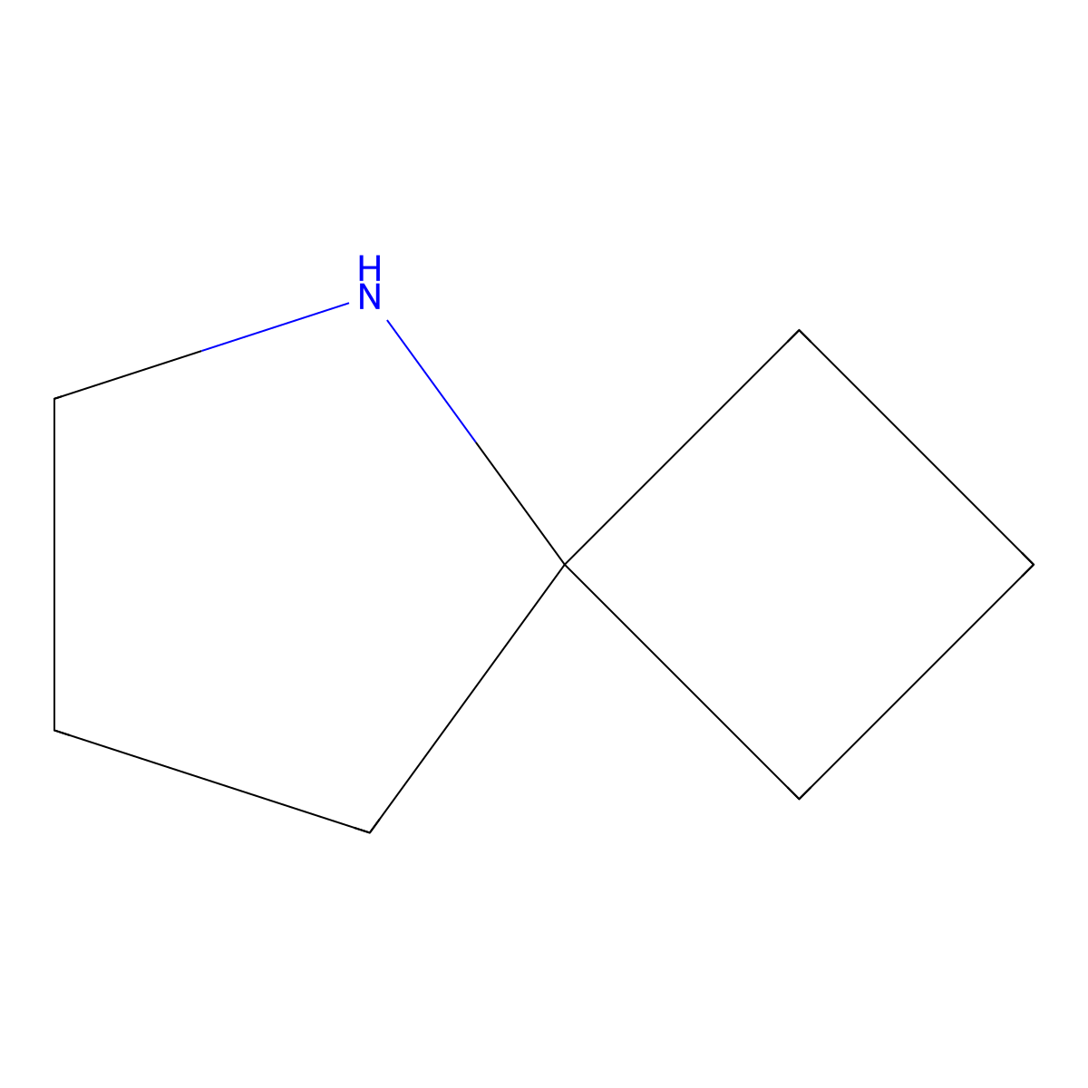 5-Azaspiro[3.4]octane molecular structure, CAS 52876-78-5