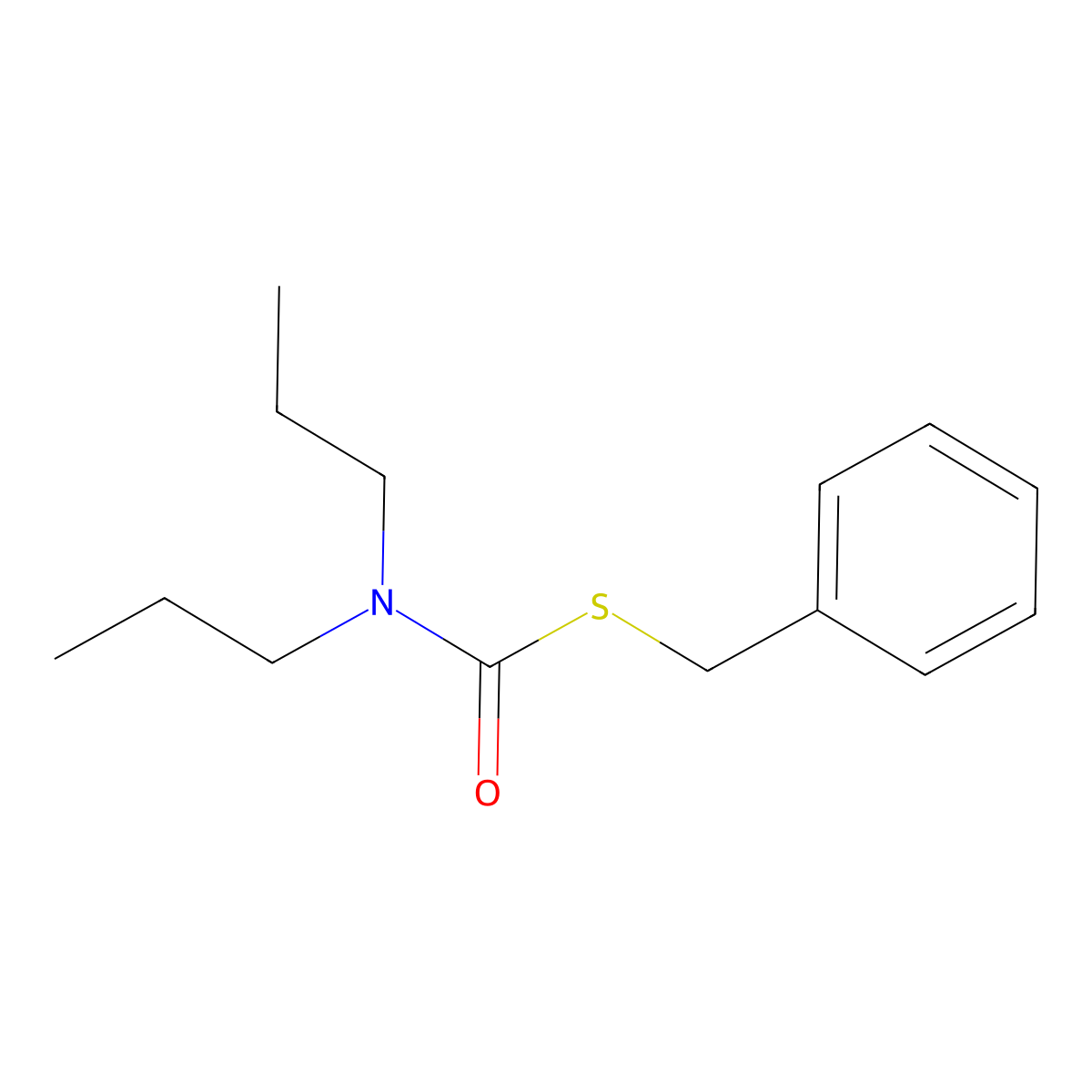 Prosulfocarb molecular structure, CAS 52888-80-9