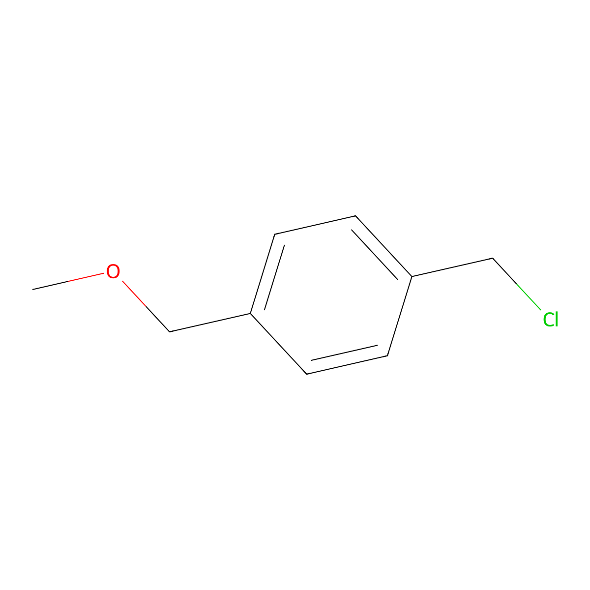 1-(Chloromethyl)-4-(methoxymethyl)benzene molecular structure, CAS 52889-83-5