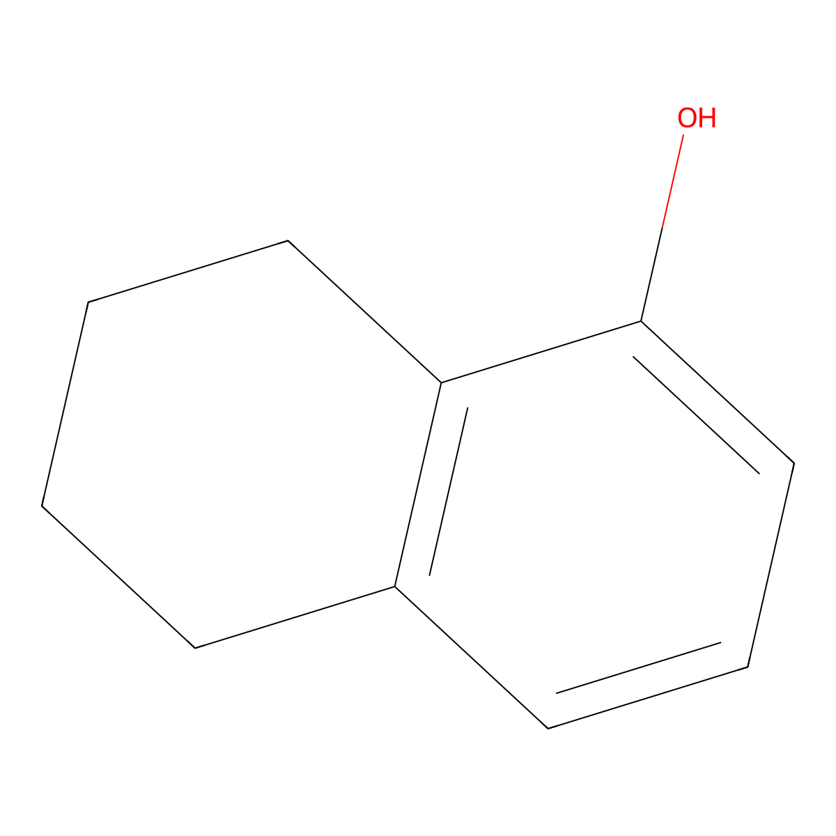 5,6,7,8-Tetrahydro-1-naphthol molecular structure, CAS 529-35-1