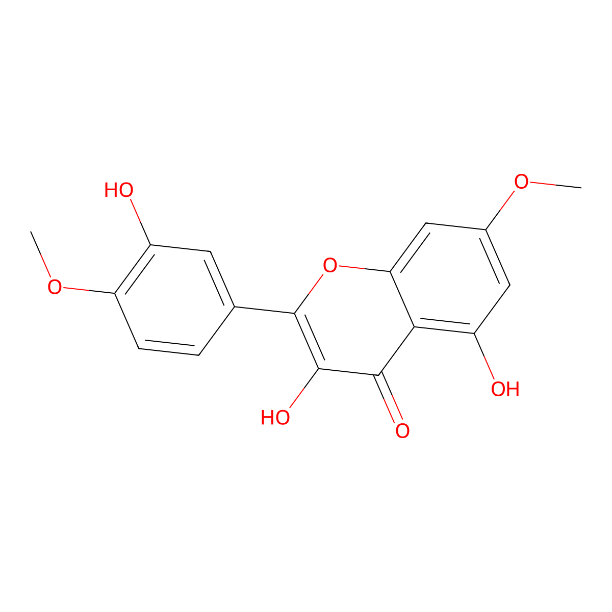 Ombuin molecular structure, CAS 529-40-8