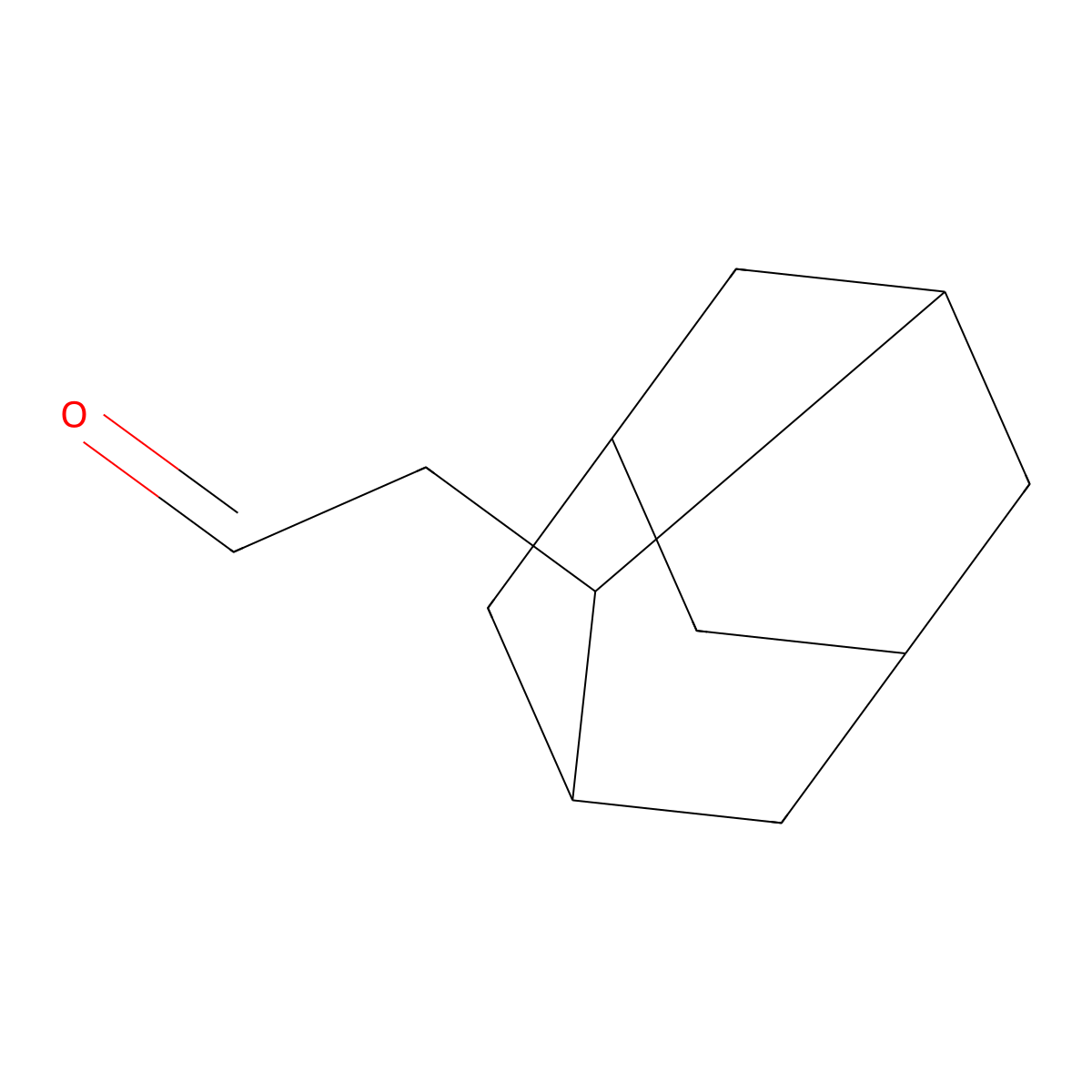 2-(2-Adamantyl)acetaldehyde molecular structure, CAS 52902-67-7