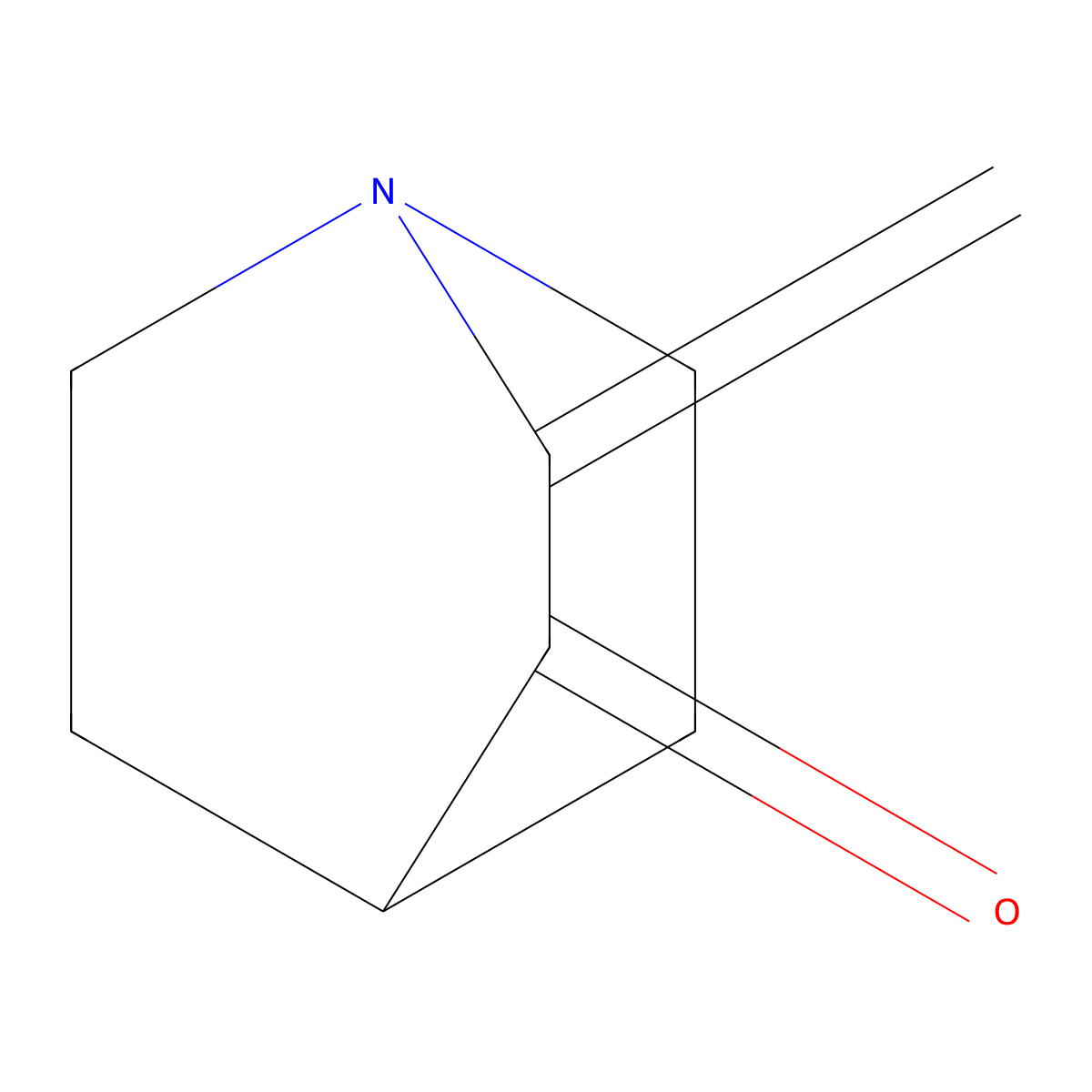 2-Methylene-3-quinuclidone molecular structure, CAS 5291-26-9