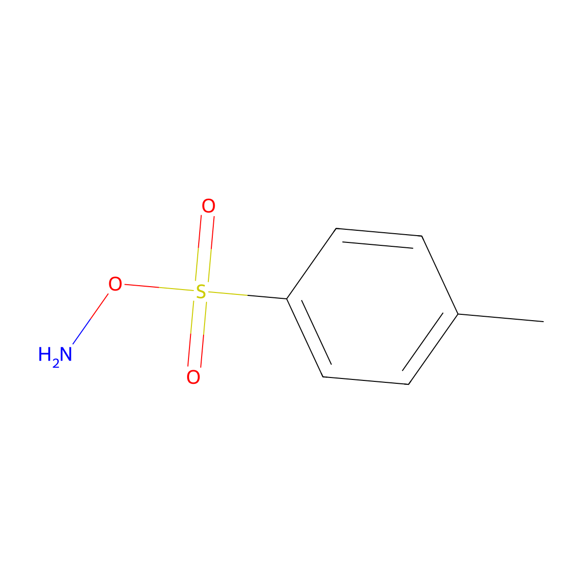 Amino 4-methylbenzene-1-sulfonate molecular structure, CAS 52913-14-1