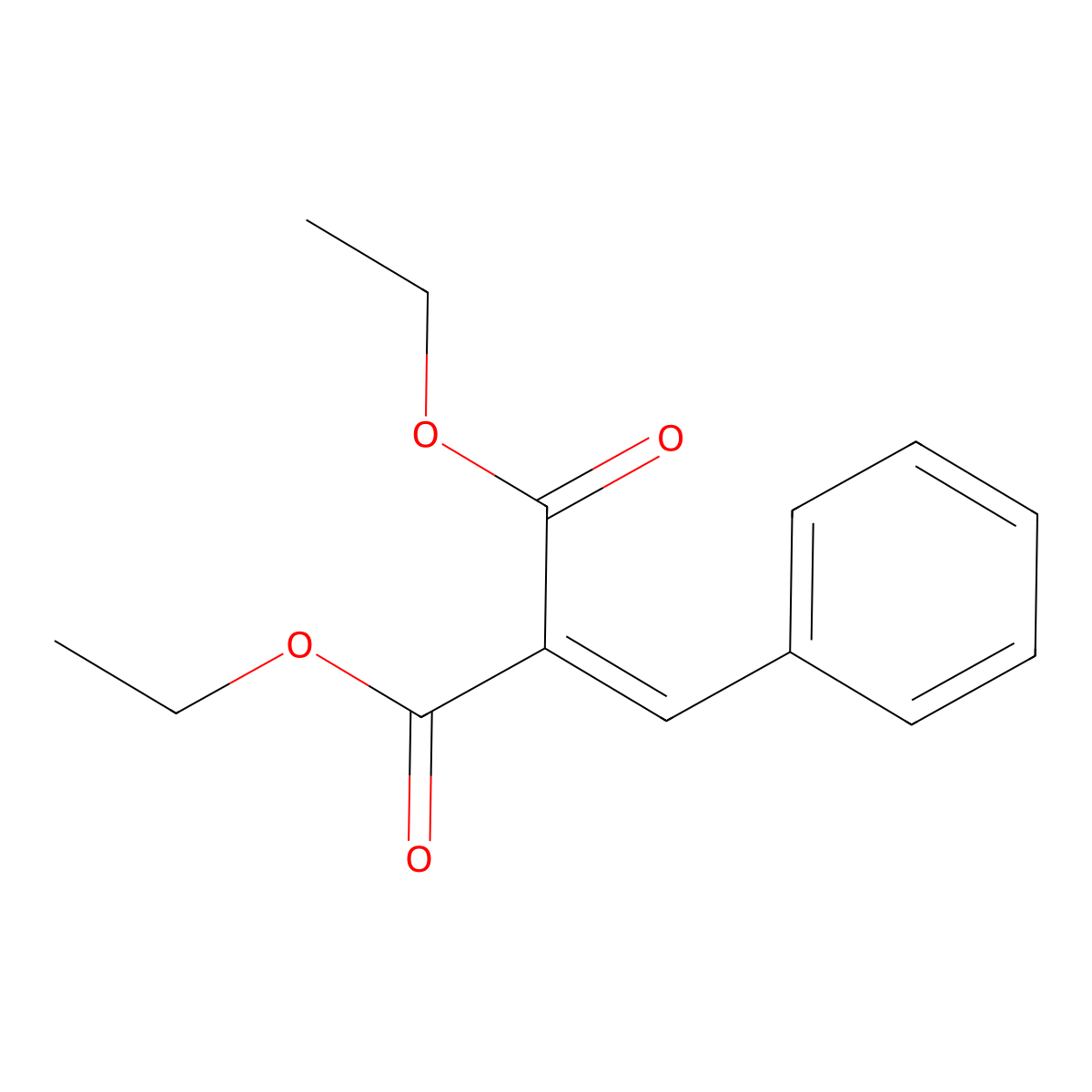 Diethyl (phenylmethylene)malonate molecular structure, CAS 5292-53-5