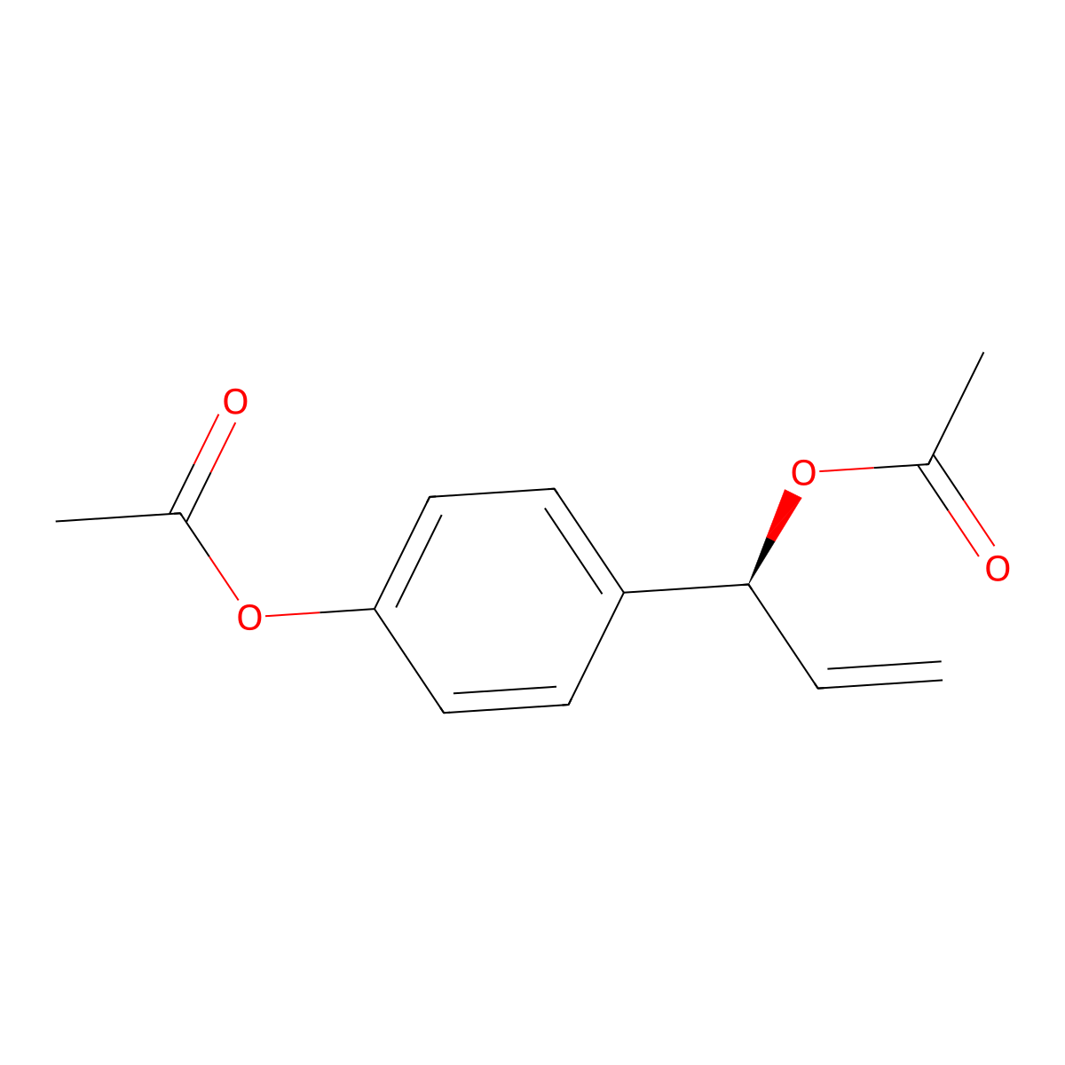 1'-Acetoxychavicol Acetate molecular structure, CAS 52946-22-2