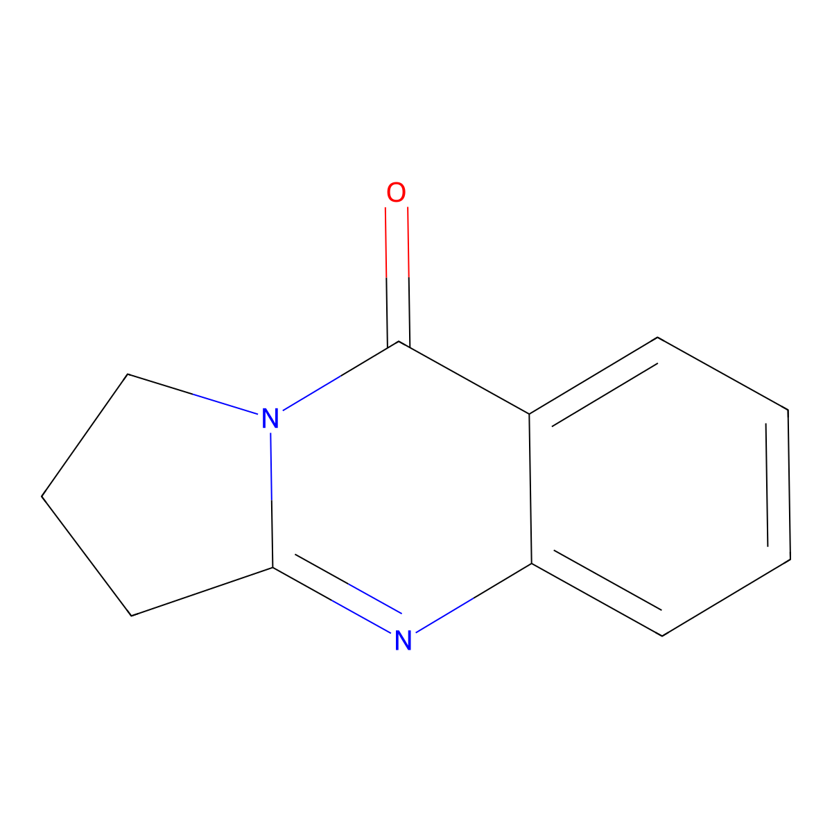 Deoxyvasicinone molecular structure, CAS 530-53-0