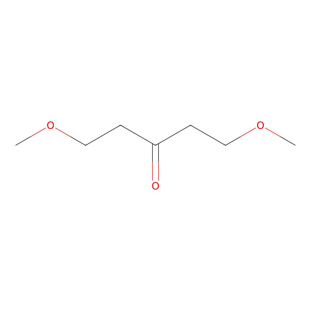 1,5-Dimethoxy-3-pentanone molecular structure, CAS 53005-18-8