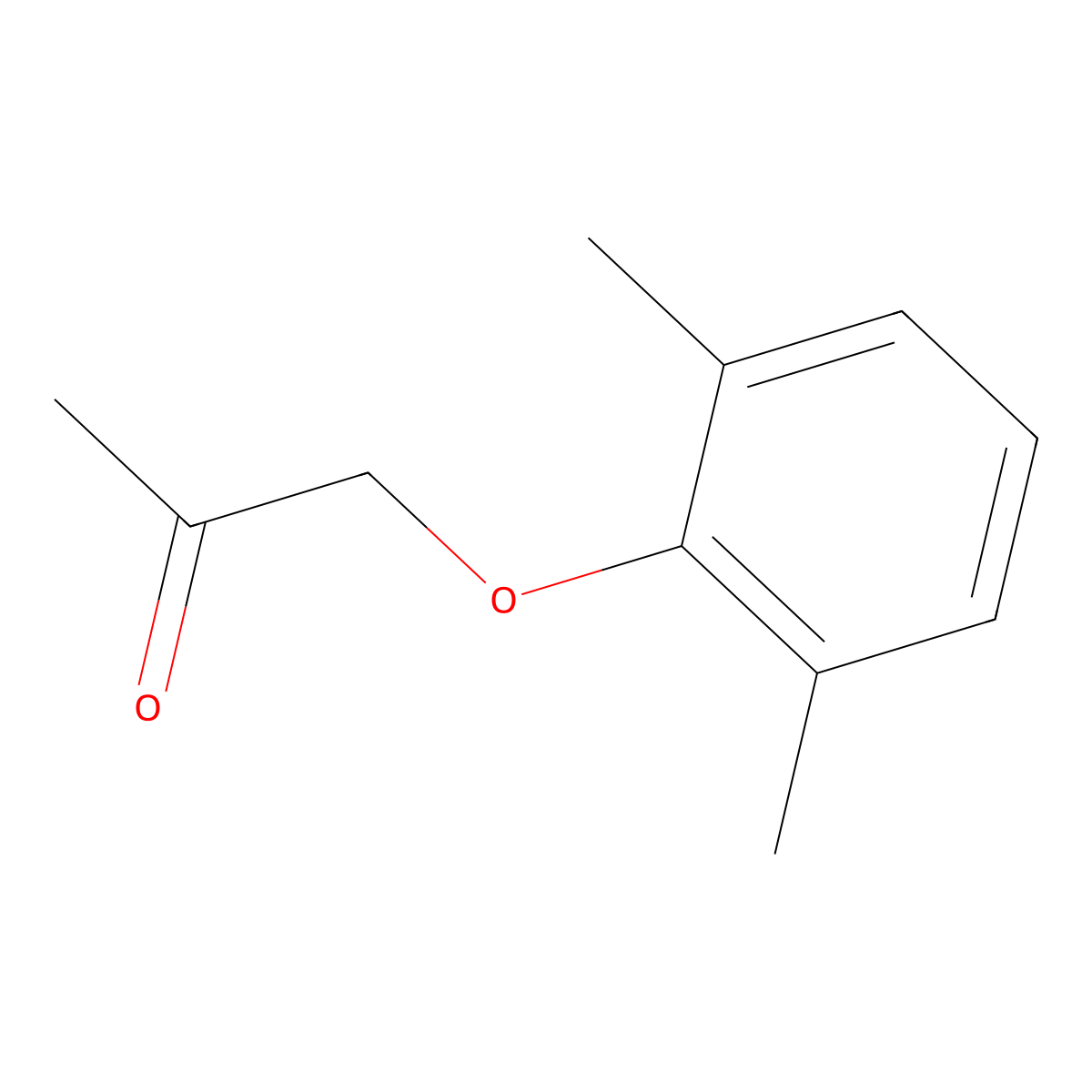 1-(2,6-Dimethylphenoxy)-2-propanone molecular structure, CAS 53012-41-2