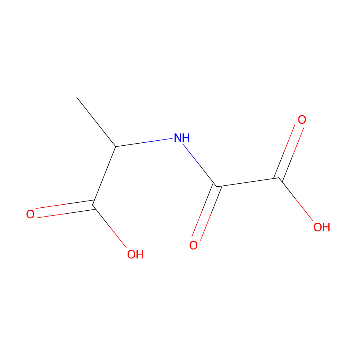 (S)-2-(Carboxyformamido)Propanoic Acid molecular structure, CAS 5302-46-5