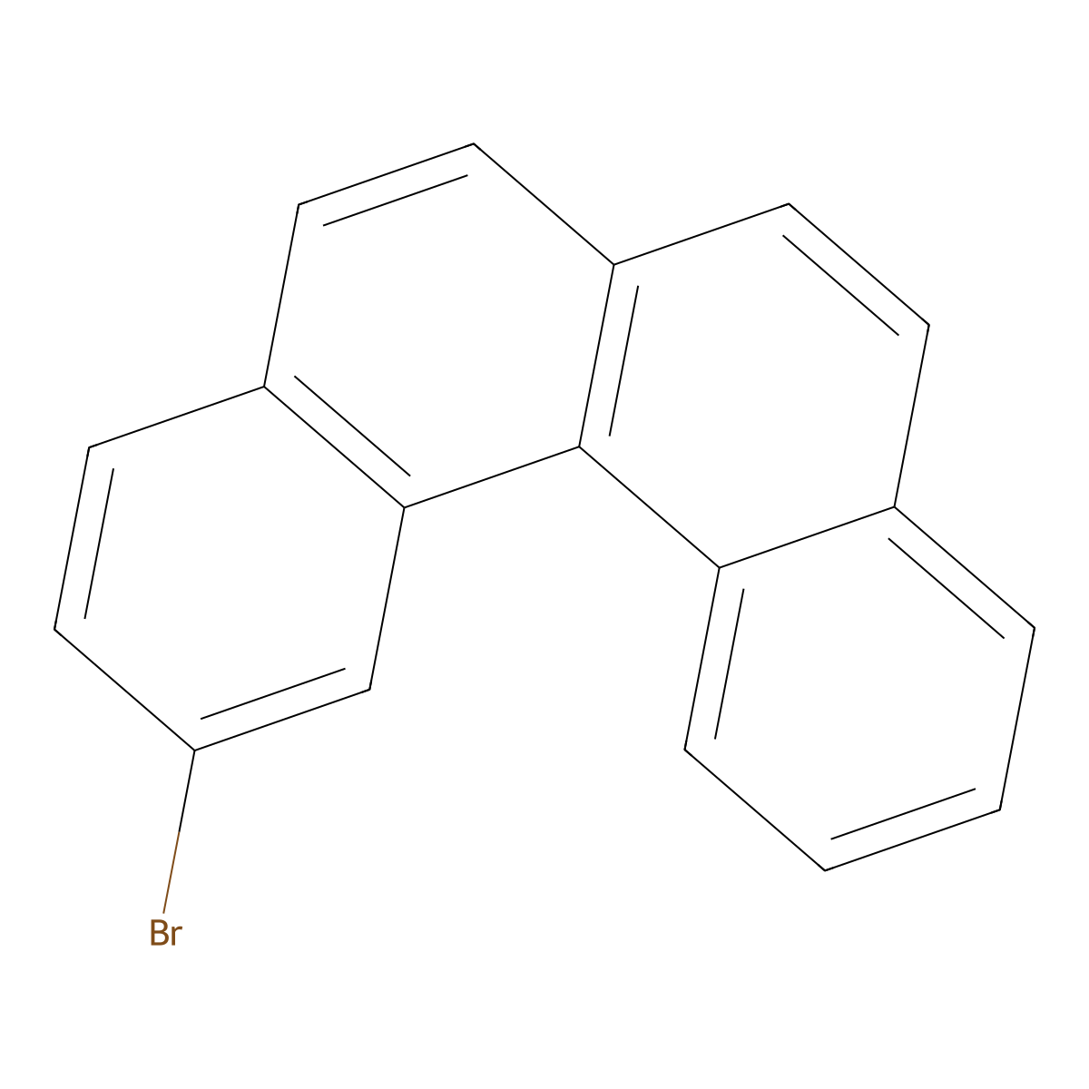2-Bromobenzo[c]phenanthrene molecular structure, CAS 53034-15-4