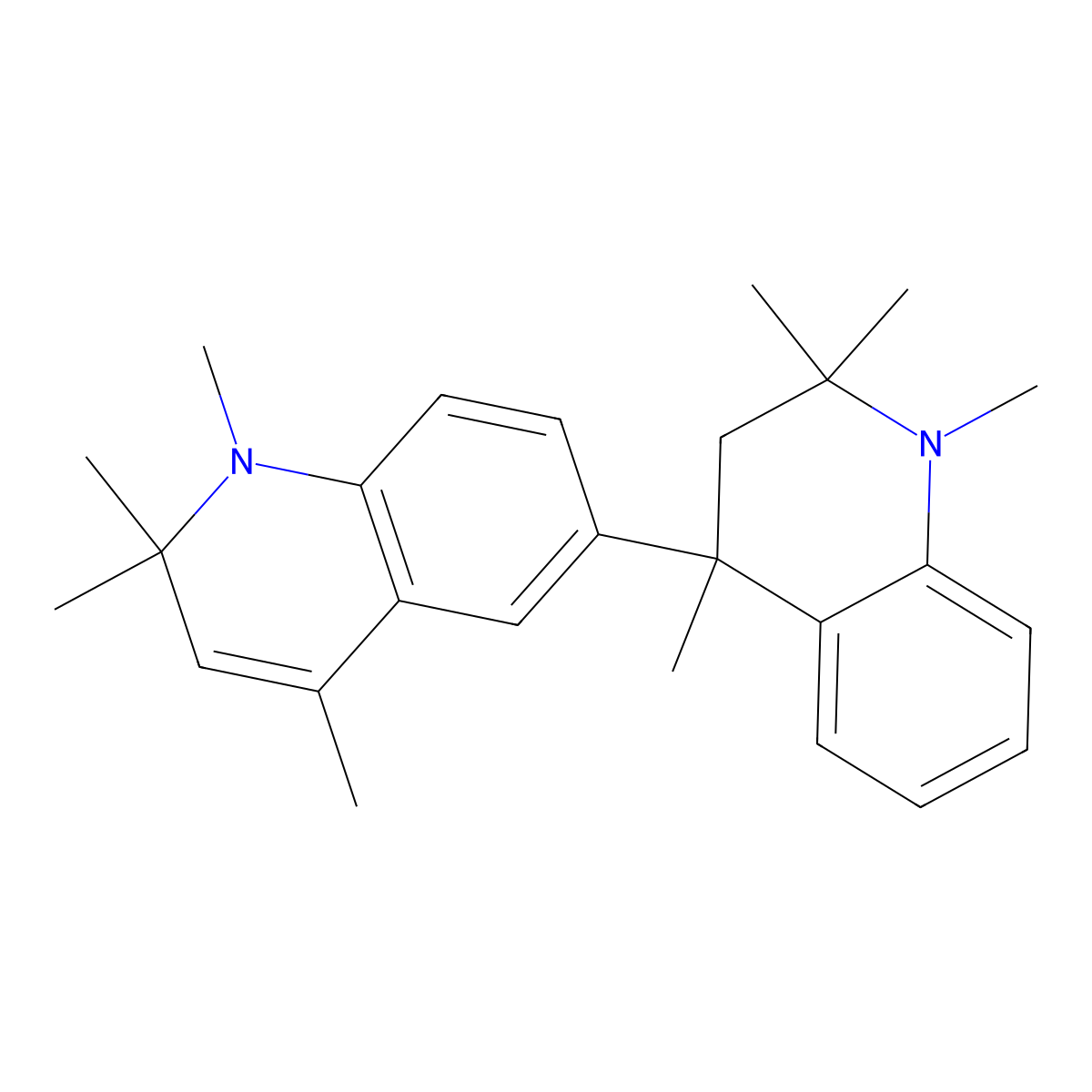 1,1',2,2,2',2',4,4'-Octamethyl-1,1',2,2',3,4-hexahydro-4,6'-biquinoline molecular structure, CAS 5304-08-5
