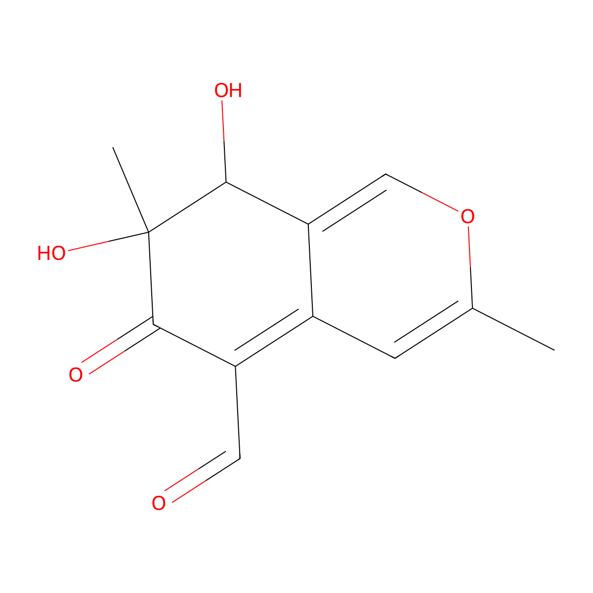 Austdiol molecular structure, CAS 53043-28-0