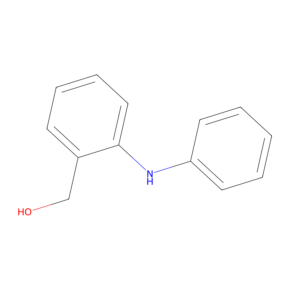 [2-(Phenylamino)phenyl]methanol molecular structure, CAS 53044-24-9
