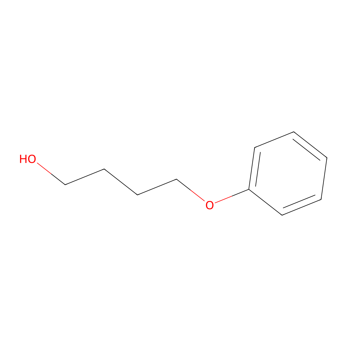 4-Phenoxybutan-1-ol molecular structure, CAS 53051-65-3