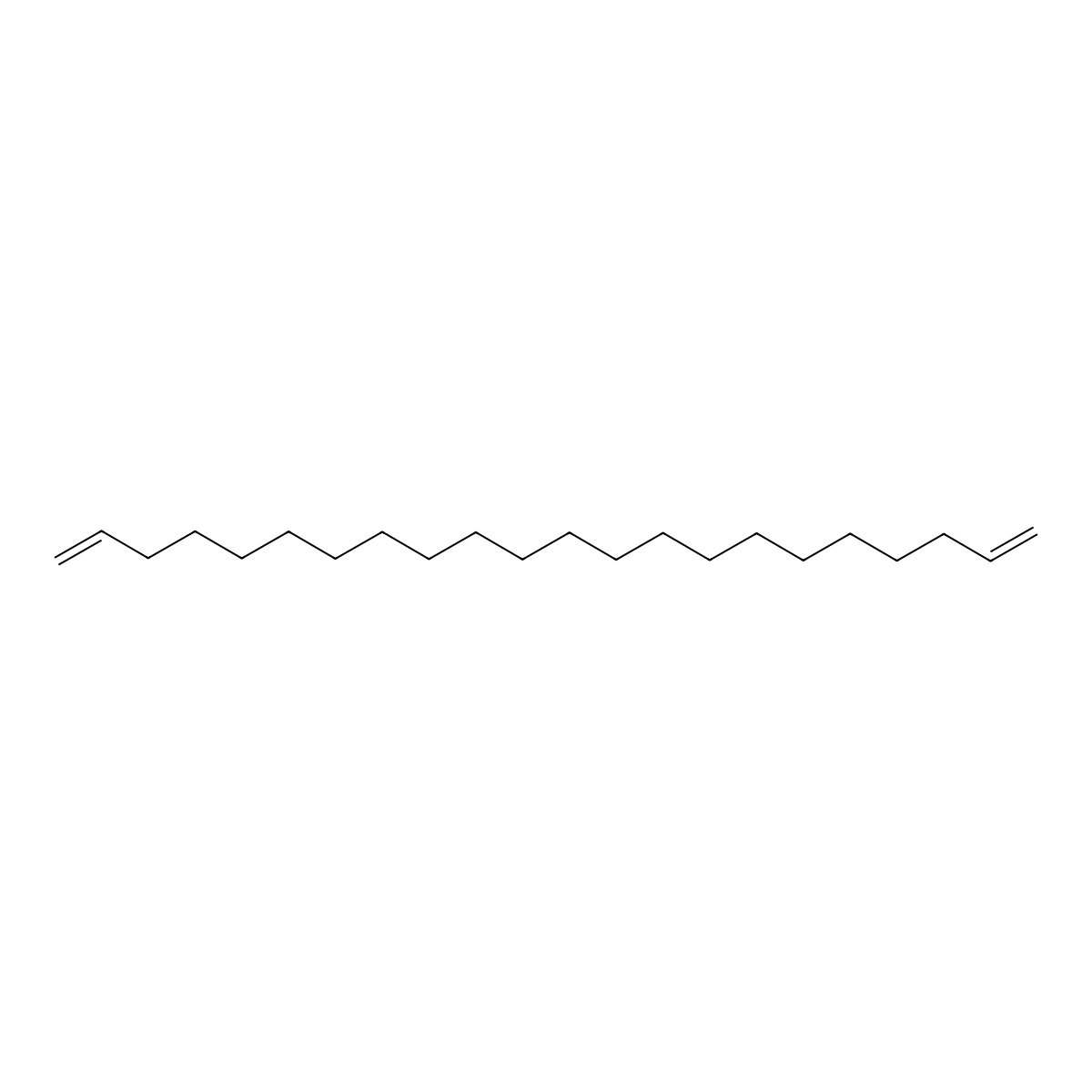 1,21-Docosadiene molecular structure, CAS 53057-53-7