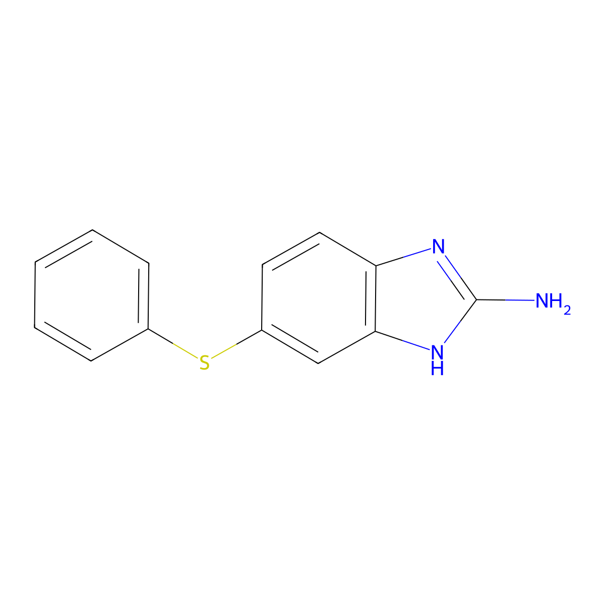 Fenbendazoleamine molecular structure, CAS 53065-28-4