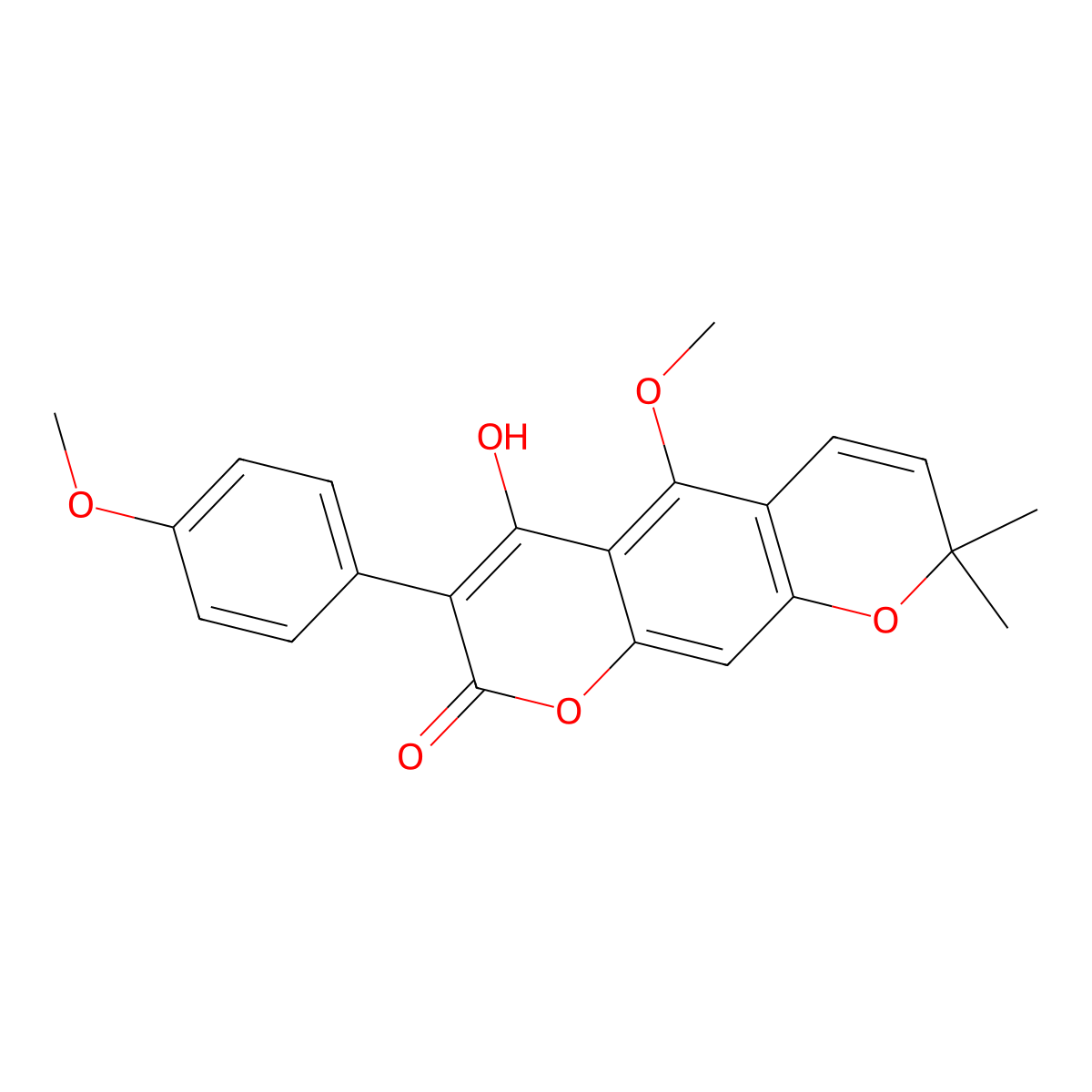 Robustic Acid molecular structure, CAS 5307-59-5