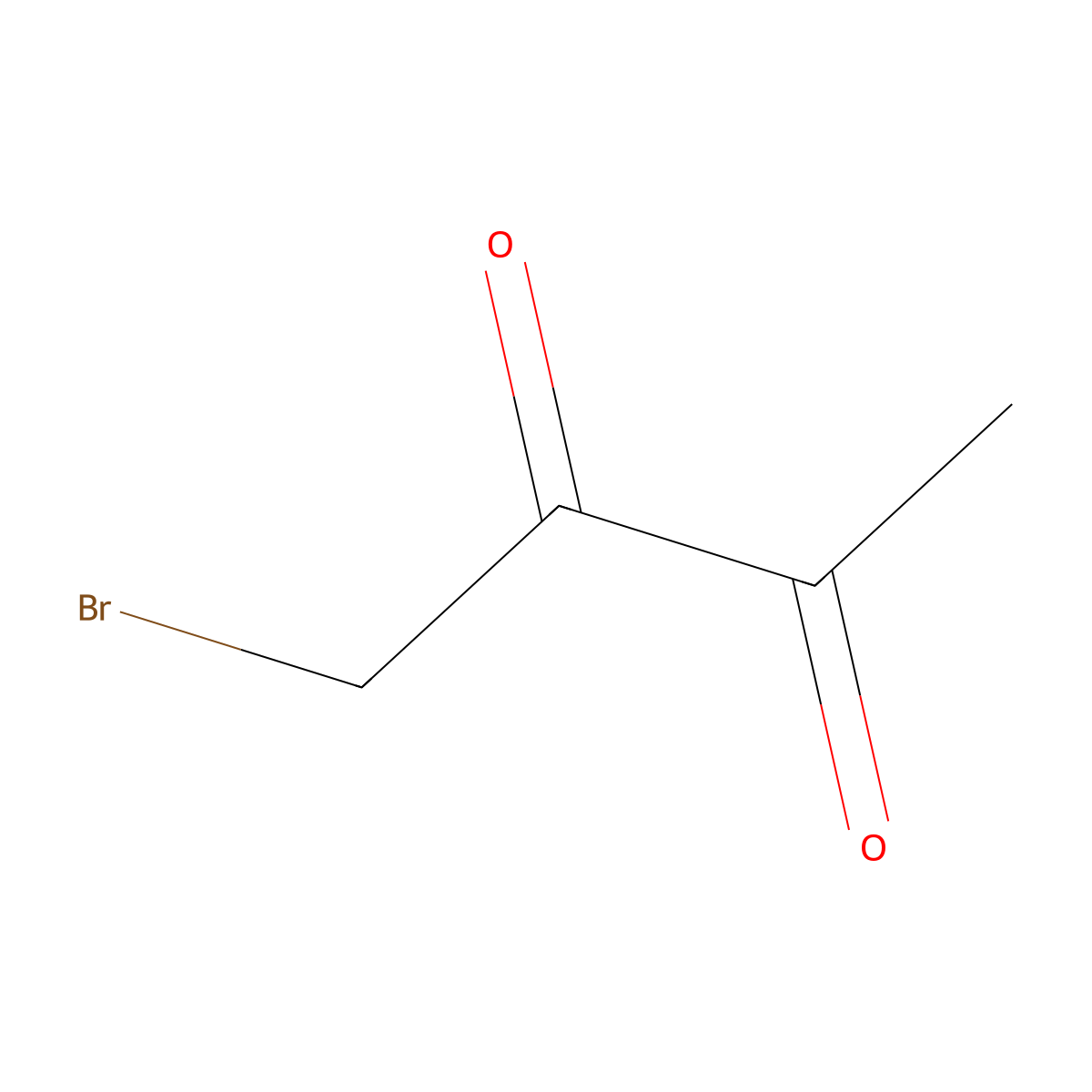 1-Bromobutane-2,3-dione molecular structure, CAS 5308-51-0