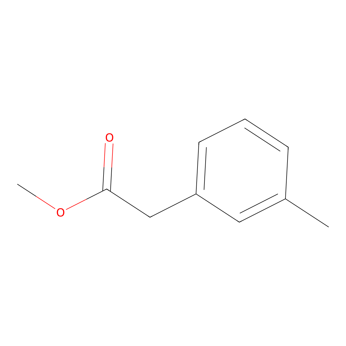Methyl 2-(m-tolyl)acetate molecular structure, CAS 53088-69-0